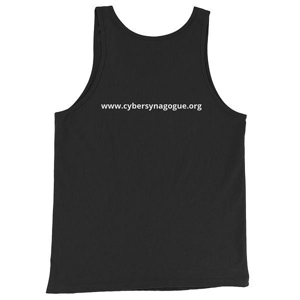 Mens staple tank top black