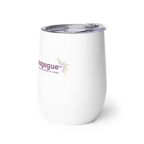 Wine tumbler white right